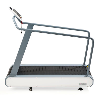 motion sprint 900 SL <p>Thanks to the lamella&nbsp;technology, the drive system can be integrated inbetween the running surface, so that the total length of the treadmill is almost limited to the length of the tread without sacrificing comfort.</p>
