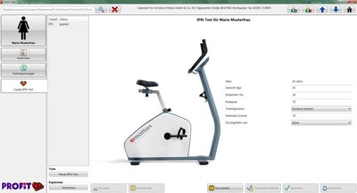 mtmCUBE Cardiotest <p>As mentioned in the beginning, one of our earliest guiding principles was “from testing to training”. With this, our goal was to be able to offer a good and successful training in the field of health-oriented cardio training.</p>

<p>It has been and still is our concern that a test does not just describe a more or less sound performance condition. However, it should allow for drawing conclusions as to what can be done to improve one’s performance (or health condition respectively) in a measured and enduring way.</p>

<p>For these reasons we have integrated the IPN test at a prominent position into our test program package.</p>
